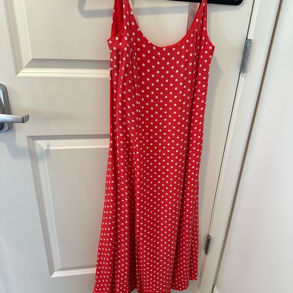 Red Polka Dot Dress